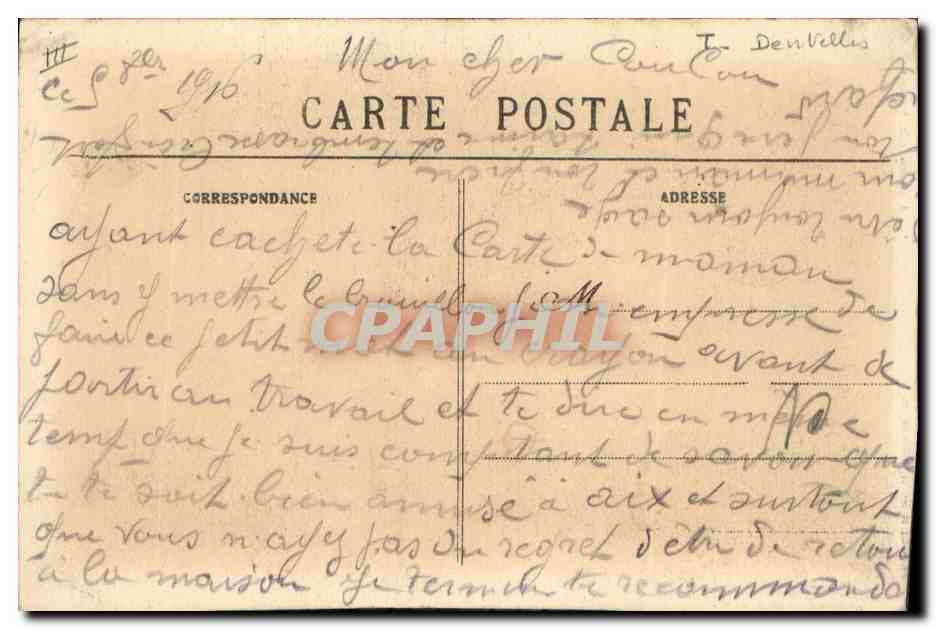 CPA Folklore Dentelle Dentelliere Argentan  — Rückseite