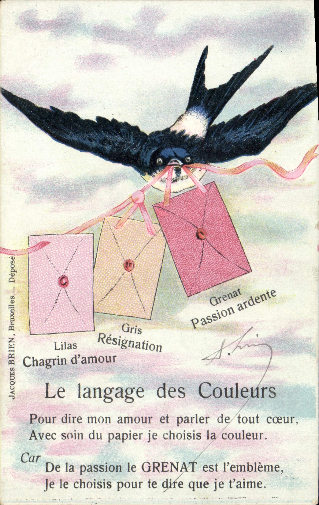 Le langage des Couleurs — Jacques Briën, Bruxelles — n°17