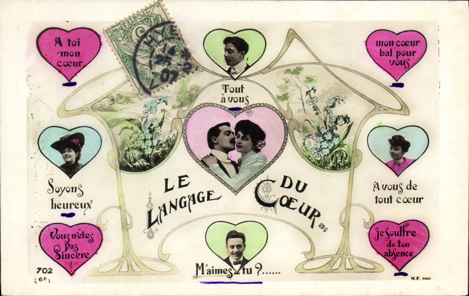 Le Langage du Coeur — M.F. Paris — n°702