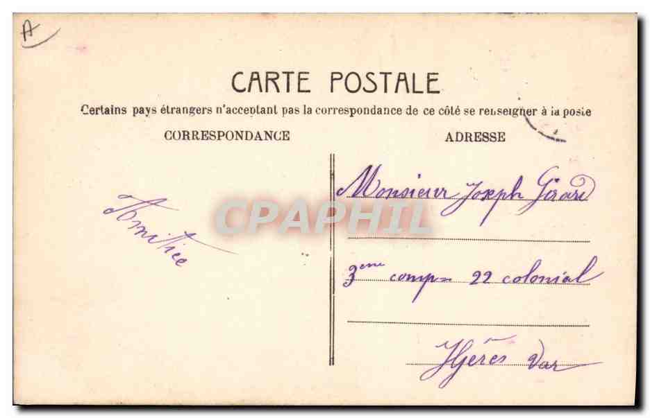Le Langage du Coeur — M.F. Paris — n°702 — Verso