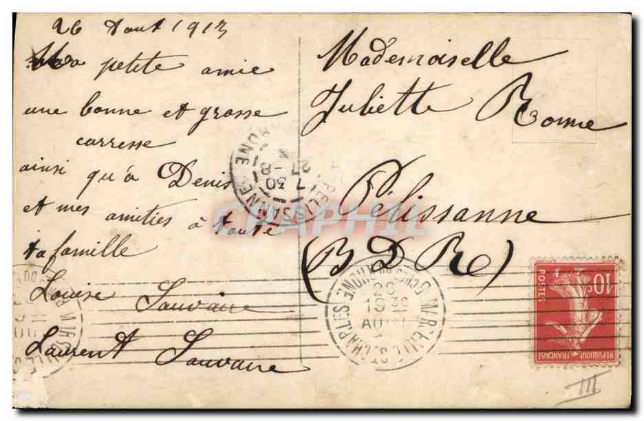 Le Langage des Rubans — REX 4126 — Rückseite