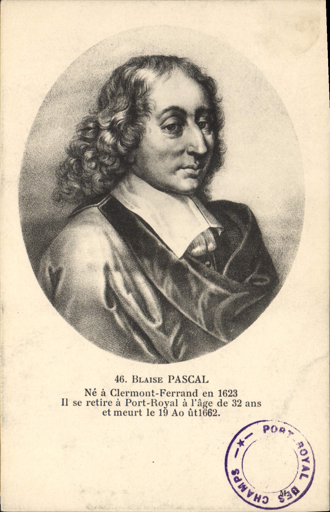 CPA Blaise Pascal ne a Clermont Ferrand 