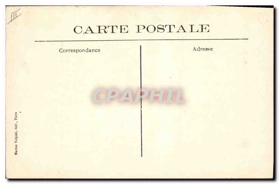 CPA Blaise Pascal ne a Clermont Ferrand  — Verso