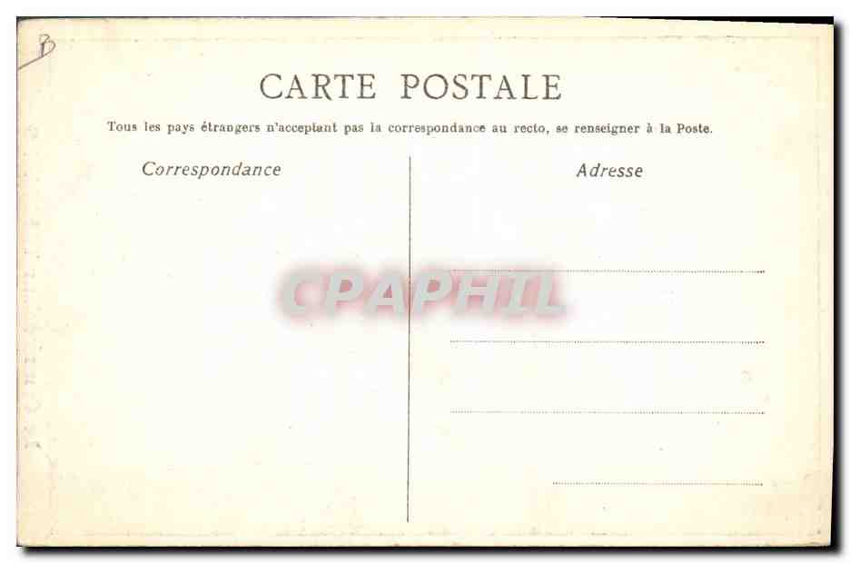 Le Commandeur TARENTINO — portrait en costume mexicain — éditeur non visible — Achterkant