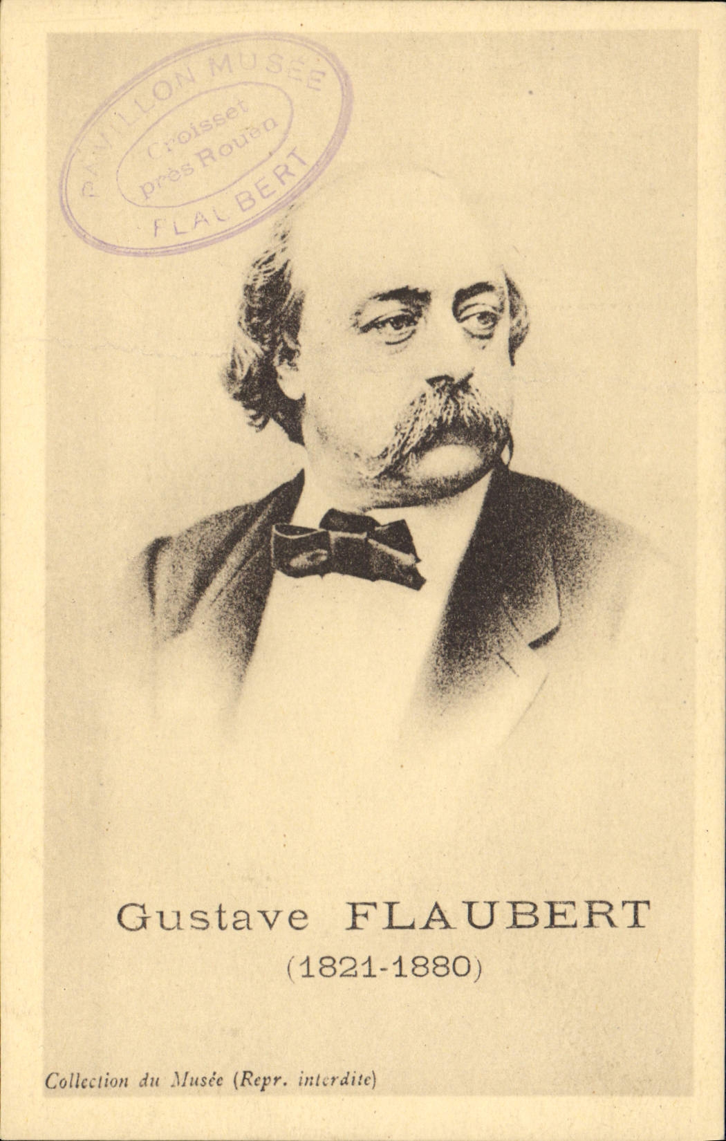 Gustave Flaubert — portrait — Pavillon Musée, Croisset près Rouen