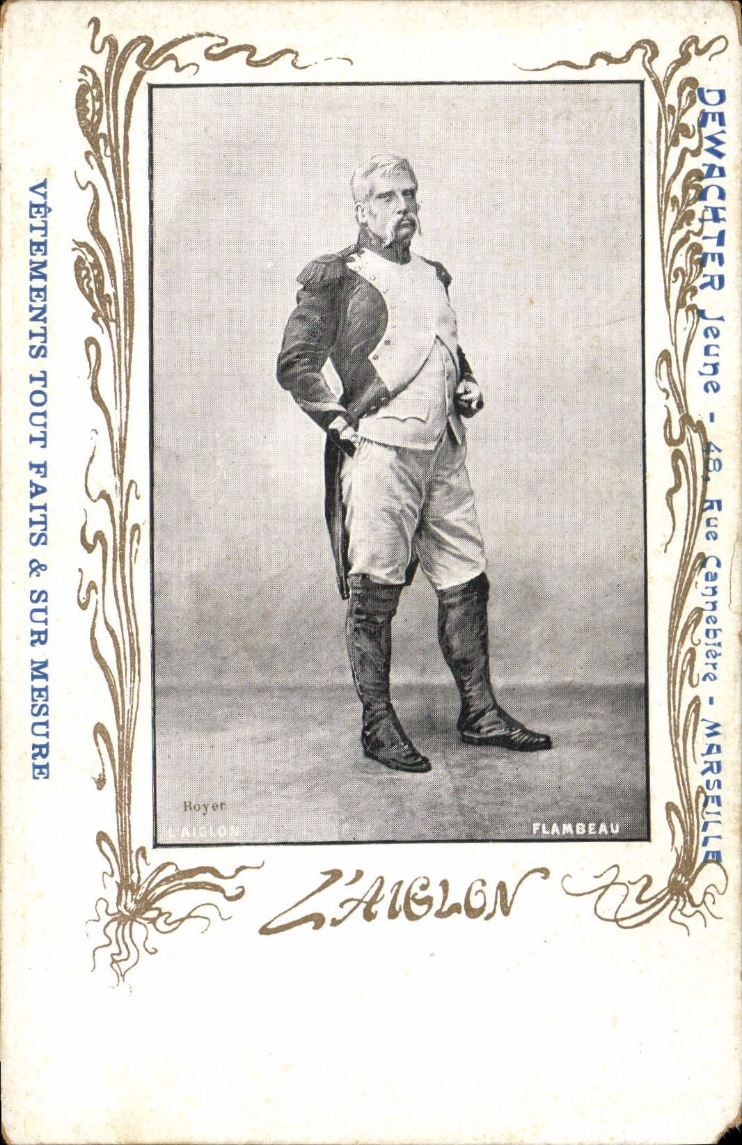 CPA L'Aiglon Flambeau 
