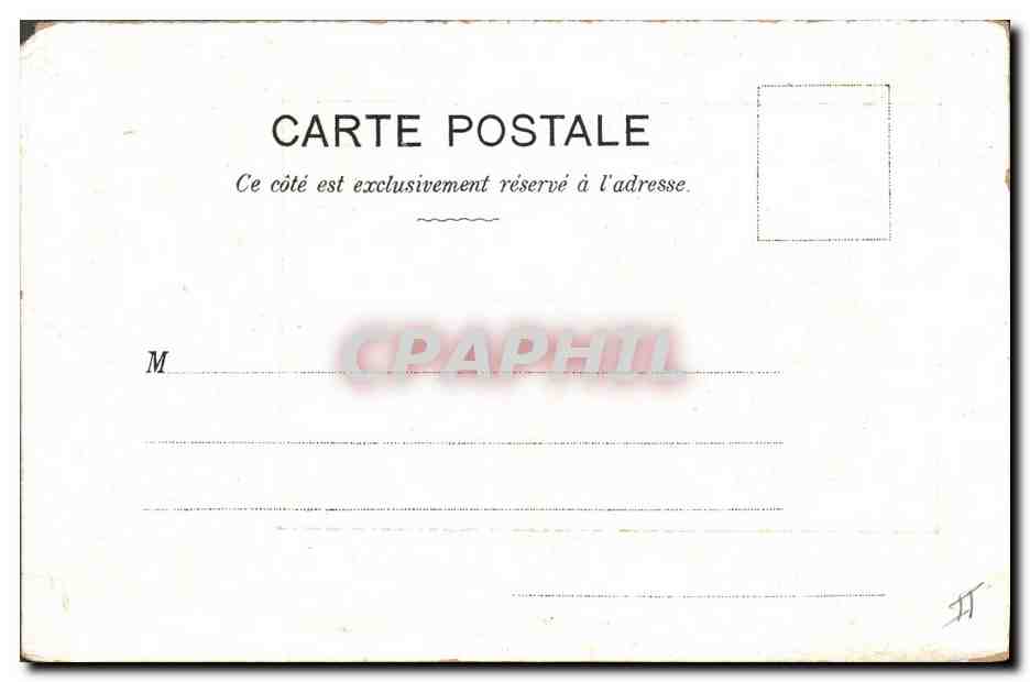 CPA L'Aiglon Flambeau  — Verso