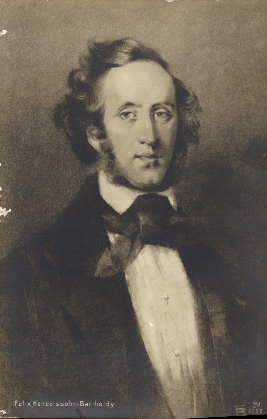 Felix Mendelssohn-Bartholdy — portrait — éditeur inconnu, n° 2262