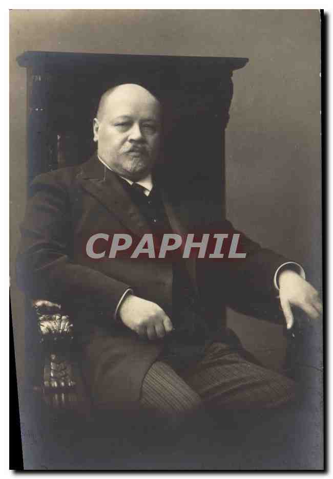 Portrait d'un homme assis — Musée de la Poste, Moscou — Carte postale