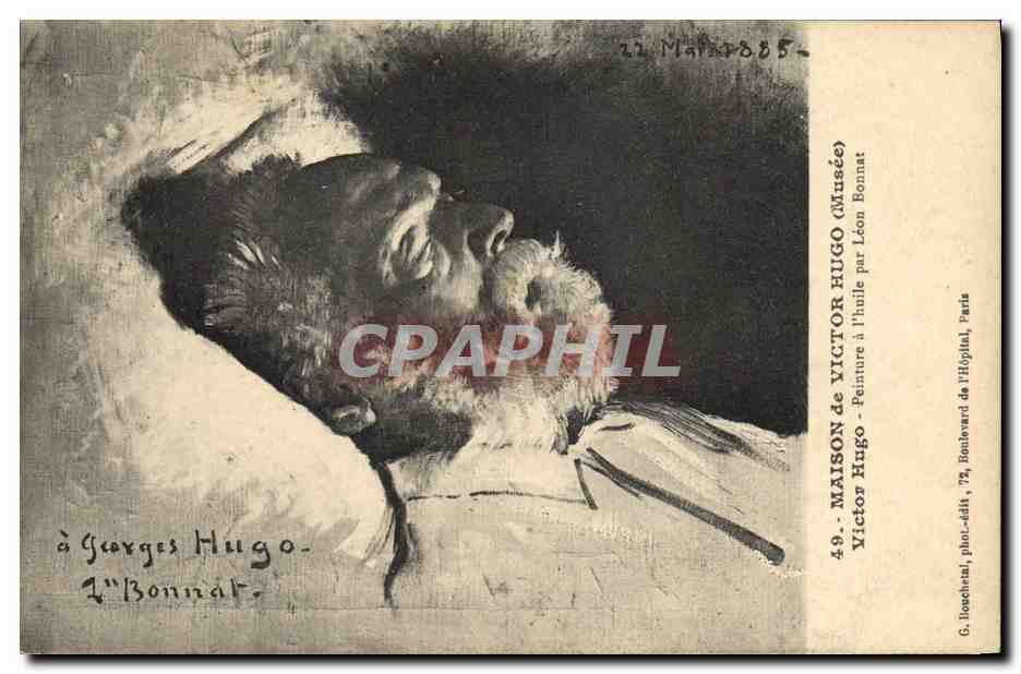 CPA Victor Hugo Maison Leon Bonnat 