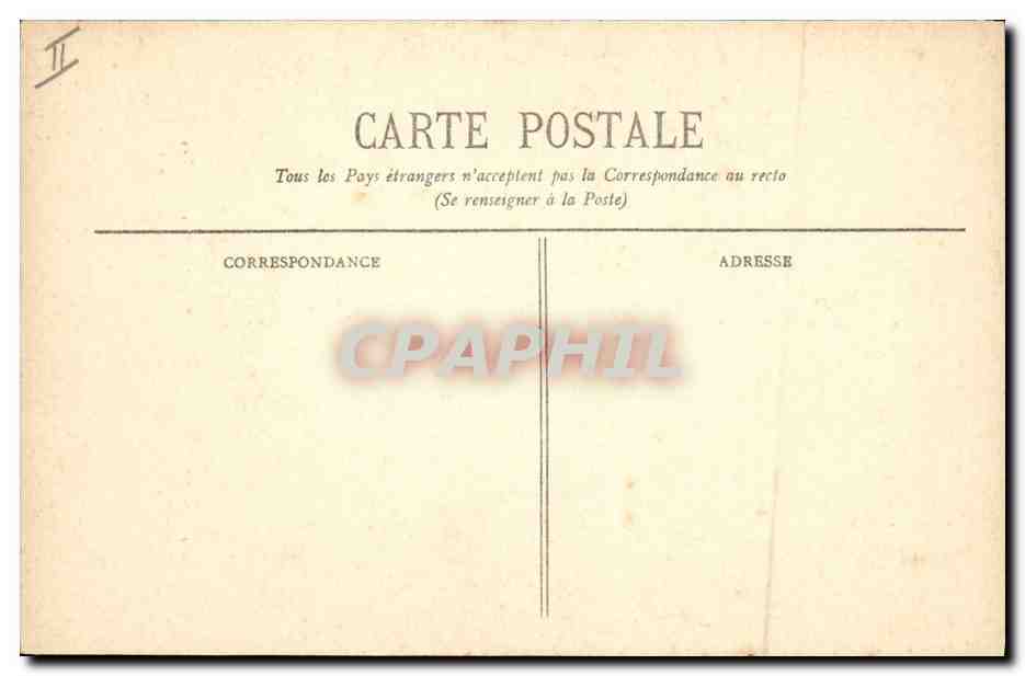 CPA Victor Hugo Maison Leon Bonnat  — Verso