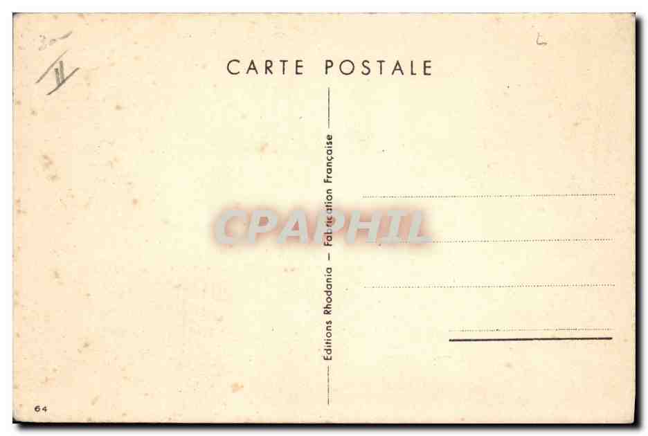 CPA Fantaisie Eventail Femme  — Rückseite
