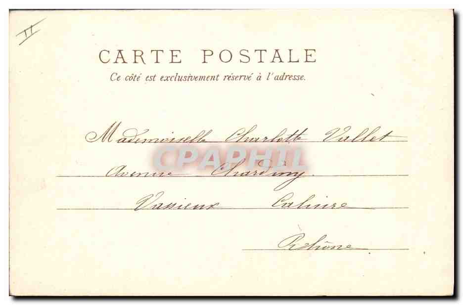 CPA Fantaisie Eventail Enfants  — Rückseite