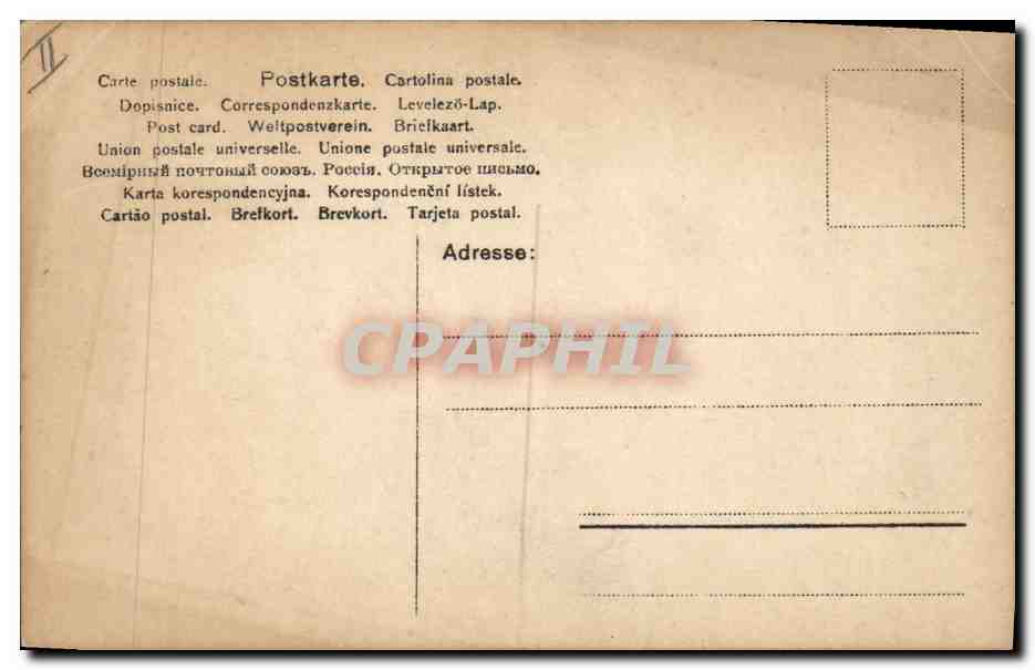 Femme et enfant dans un cadre décoratif — éditeur NSC Postercards, n° 195 — Rückseite
