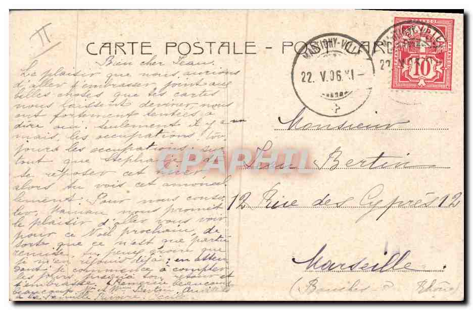 Alterocca - Terni — scène de chevalier et dame devant un arbre — éditeur Alterocca, n° 4904 — Verso