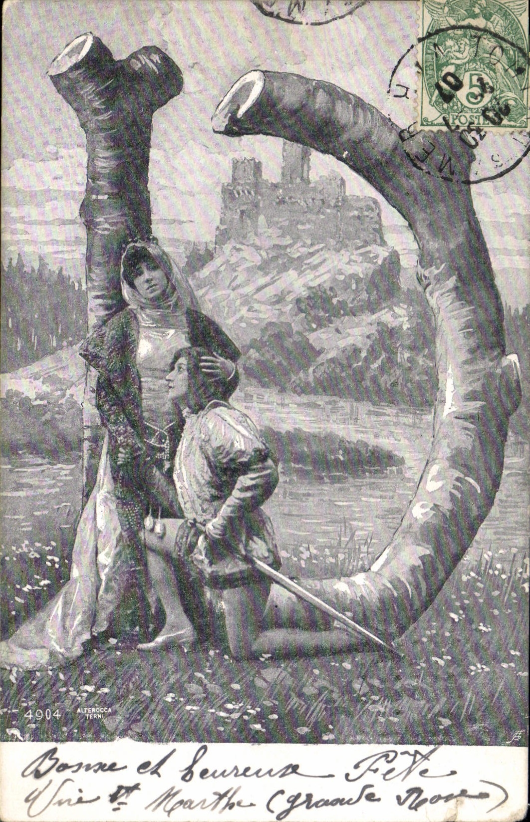 Bonne et Sœur de Pierre — Une et Marthe (Grande Mosse) — Alterocca, n°4904