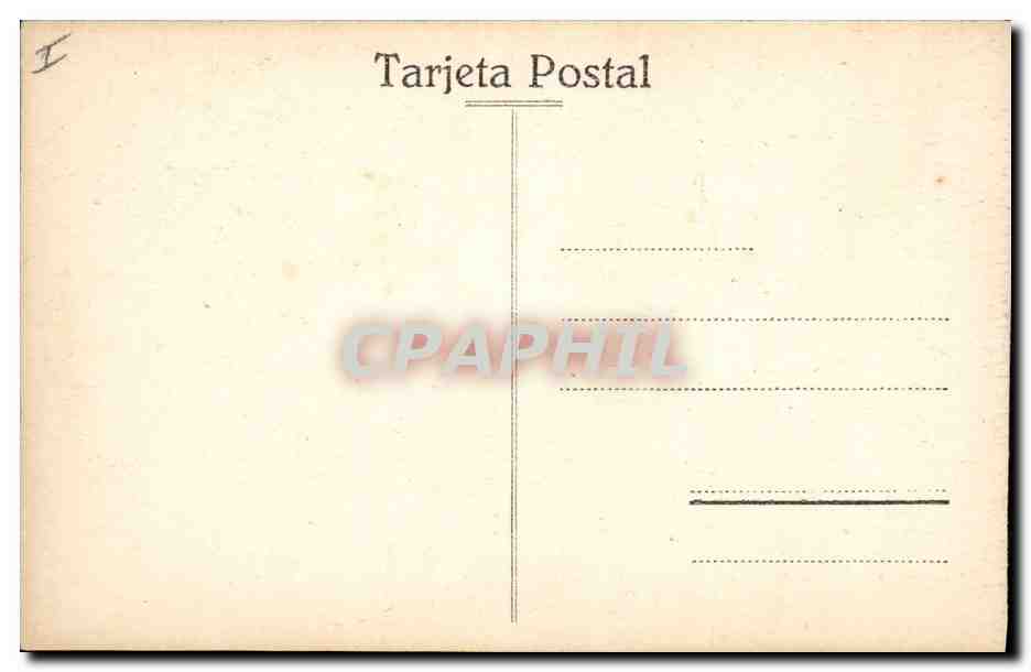 CPA Corrida Course de taureaux Citando para una buena vara  — Rückseite