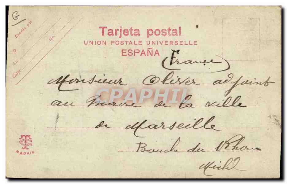 Torero — Madrid — Regaterin, n°24 — Achterkant
