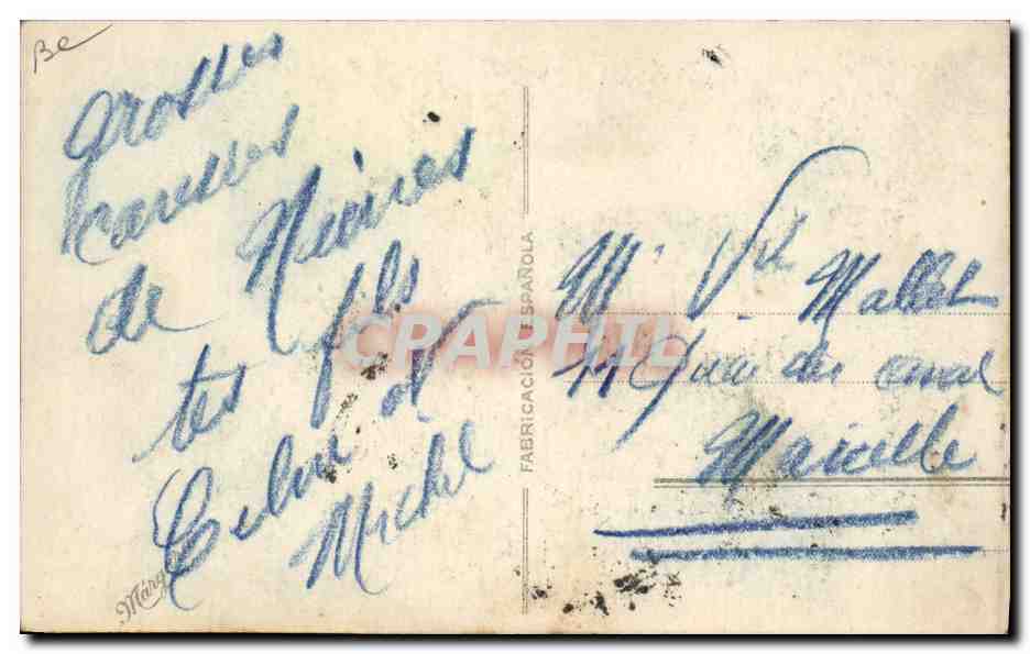 Manuel Garaia (Maera) — torero en traje de luces — éditeur Alsina, Madrid — Verso