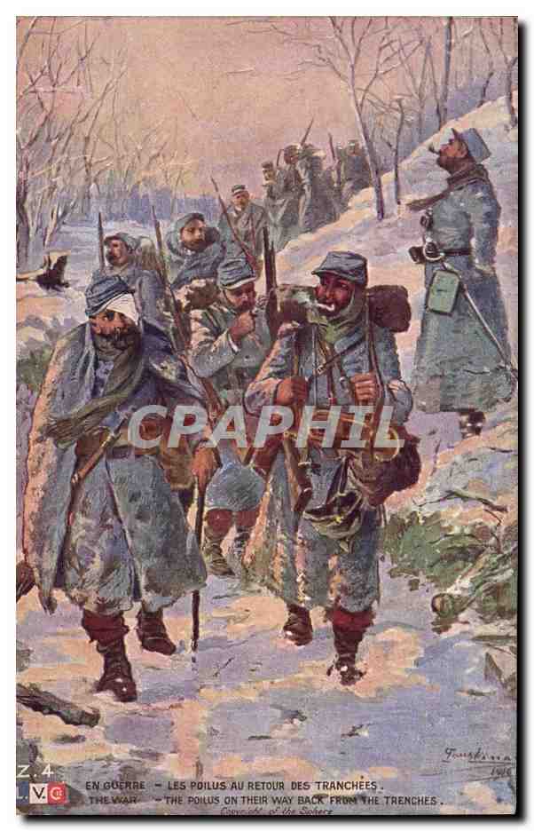Soldats en retour des tranchées — Série Z.4 — Éditeur des Soeurs
