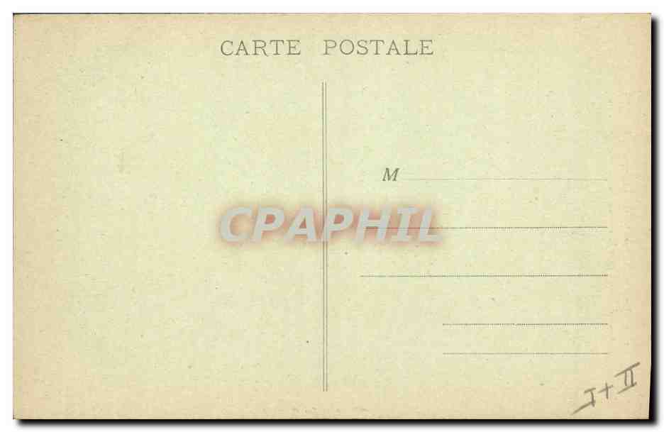 CPA Folklore Environs de Douarnenez Femme de Ploare Costume porte pour le pardon de Ste Anne la Palue  — Verso