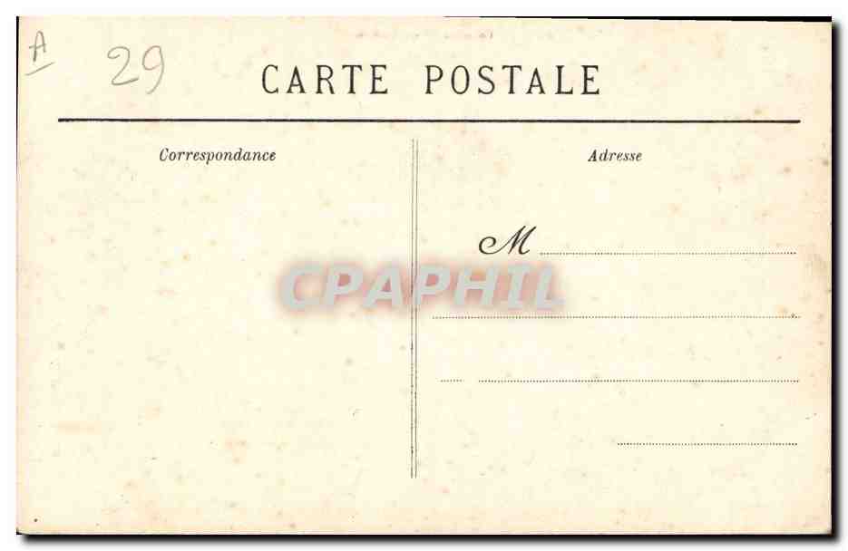 CPA Folklore Mariee de Pont Aven Mariage  — Verso
