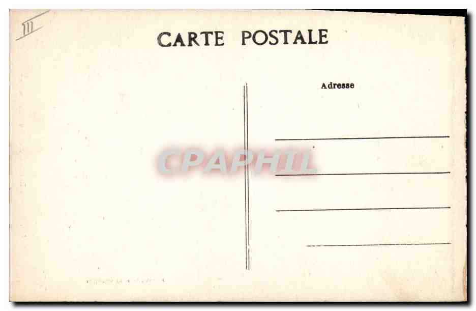 CPA Folklore Maries de Bannalec Mariage  — Verso