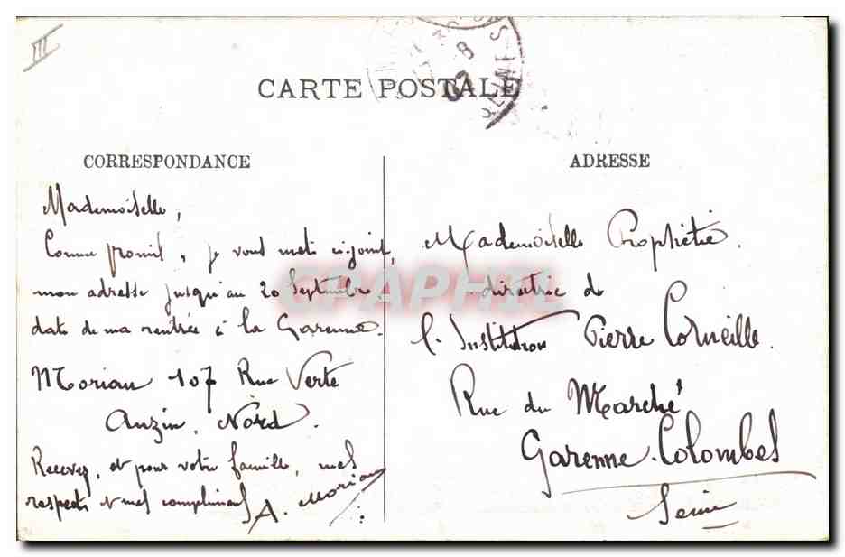 CPA Folklore Dentelle Dentelliere flamande  — Verso