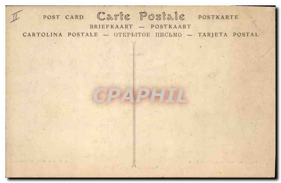 CPA Folklore Dentelle Dentelliere Eventail en point a l'aiguille  — Rückseite