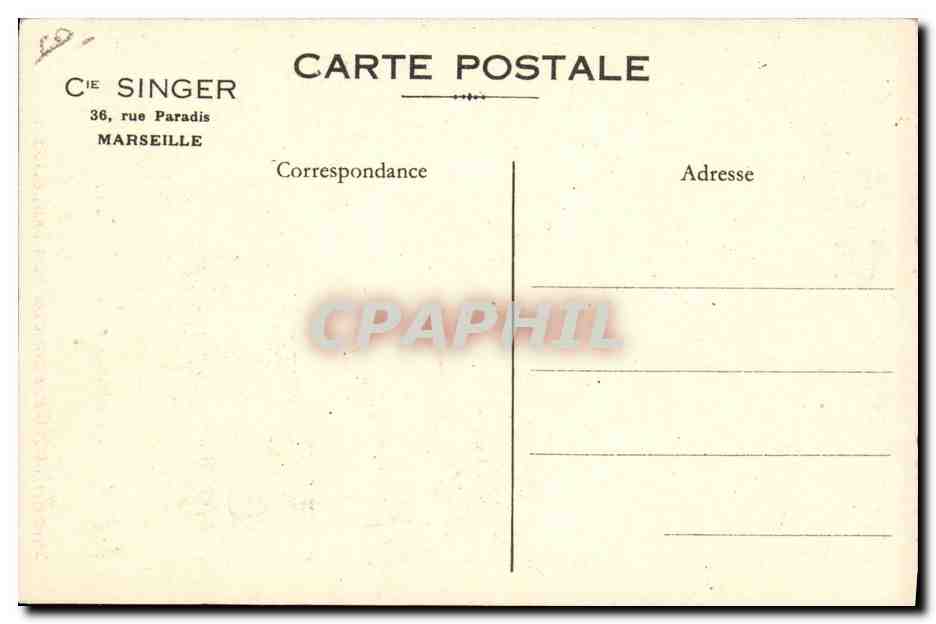 CPA La machine a coudre moderne Singer Enfant 66 K 6 electrique sur table 303  — Rückseite