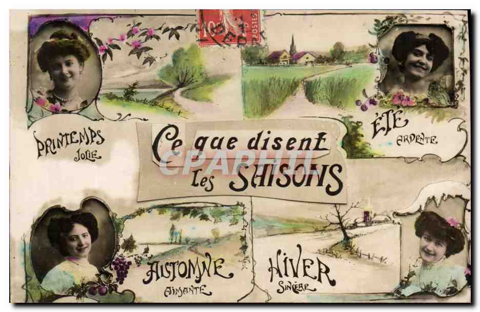 Les Saisons — Ce que disent les saisons — éditeur inconnu, n° de série non visible