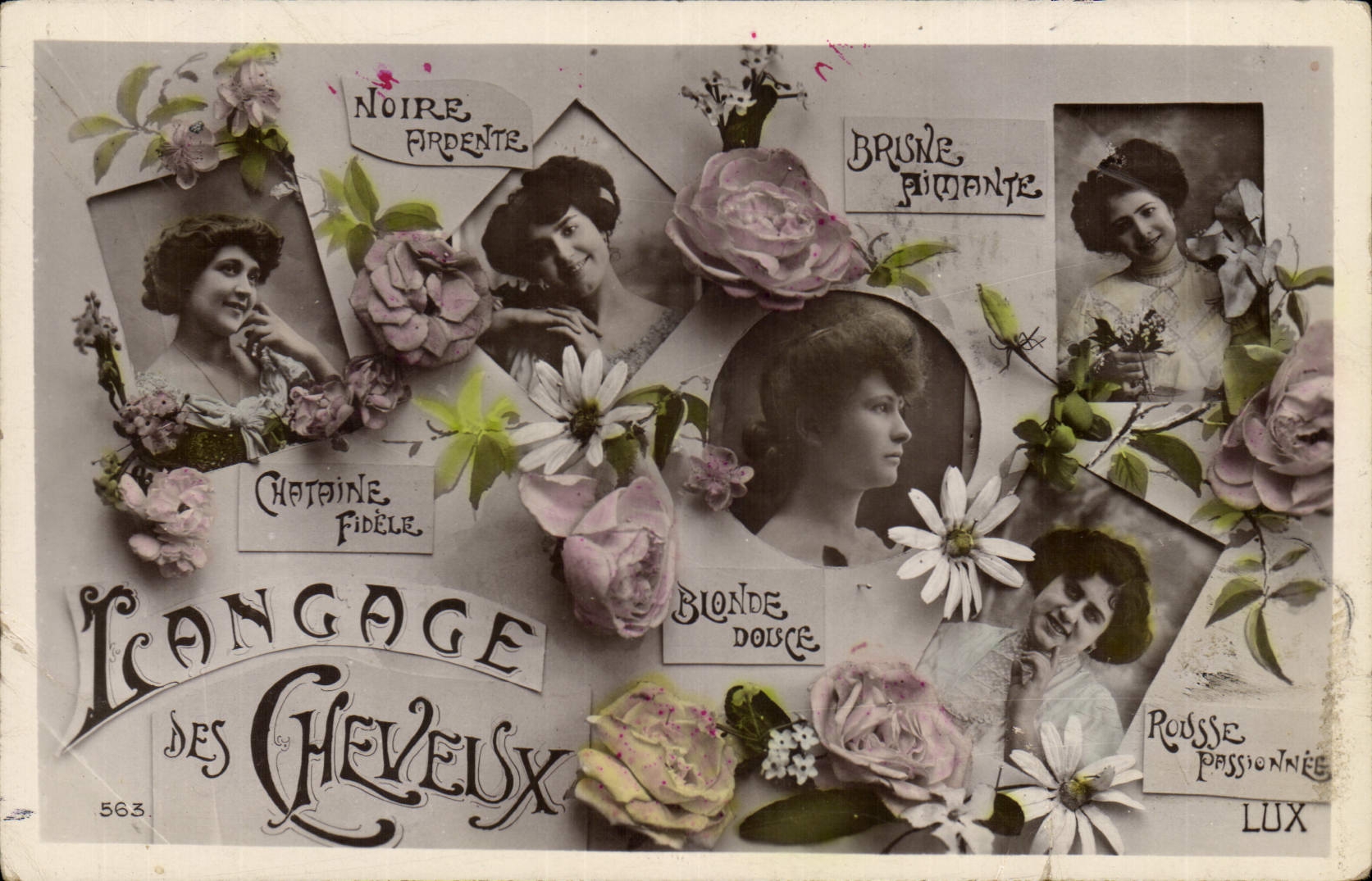 Langage des Cheveux — 563 — Éditeur Lux