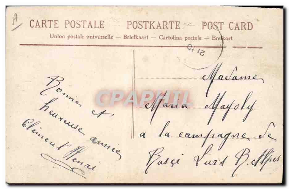 Linguaggio dei capelli — Tipologia dei capelli per colore — Editore sconosciuto, n° 4139 — Verso