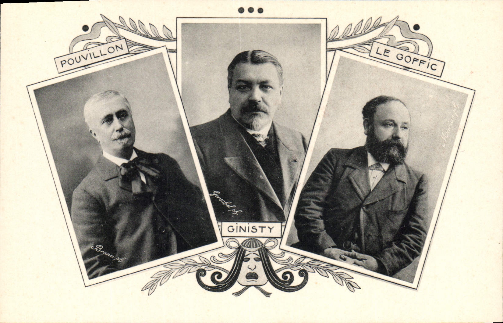 Pouuvillon, Ginisty, Le Goffic — Les Annales Politiques et Littéraires