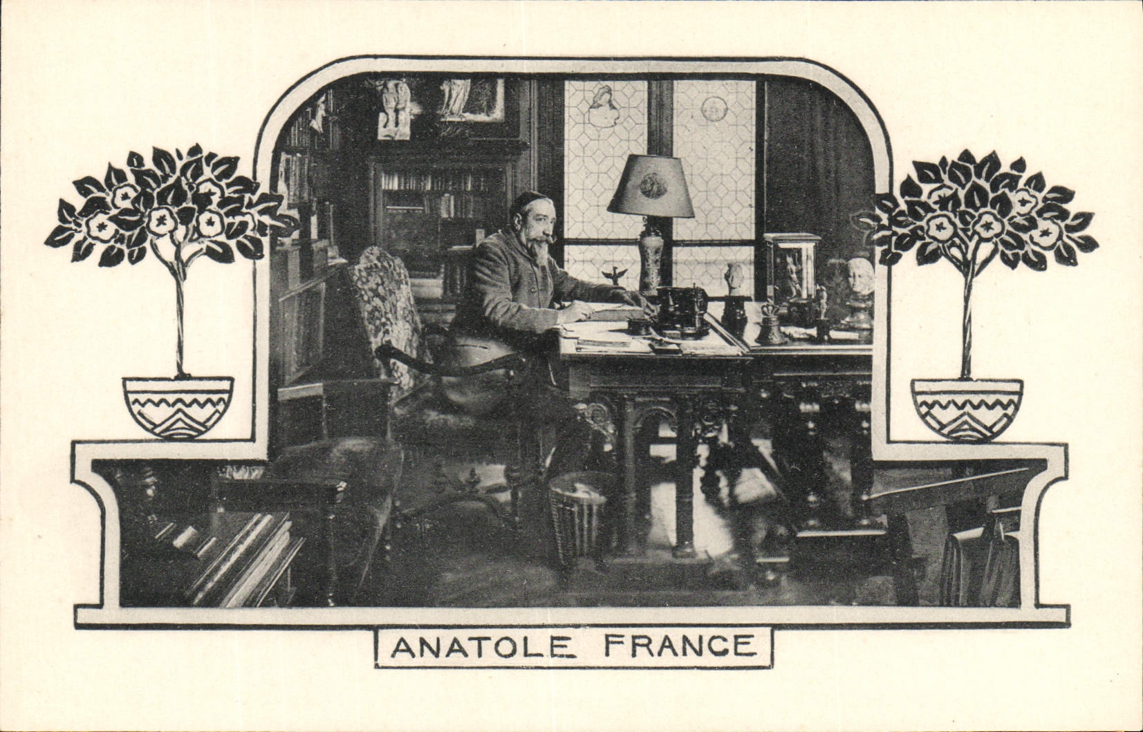 Anatole France — Écrivain français — Les Annales Politiques et Littéraires