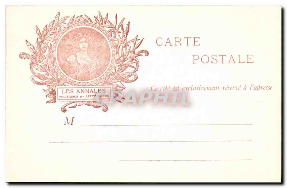 G. Charpentier — Portrait sur balcon — Éditeur : Les Annales Politiques et Littéraires — Reverso