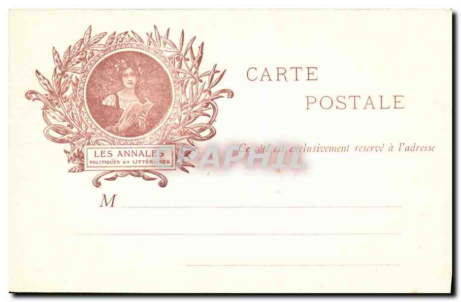 H. Houssaye — Bibliothécaire dans sa bibliothèque — H. Houssaye — Verso