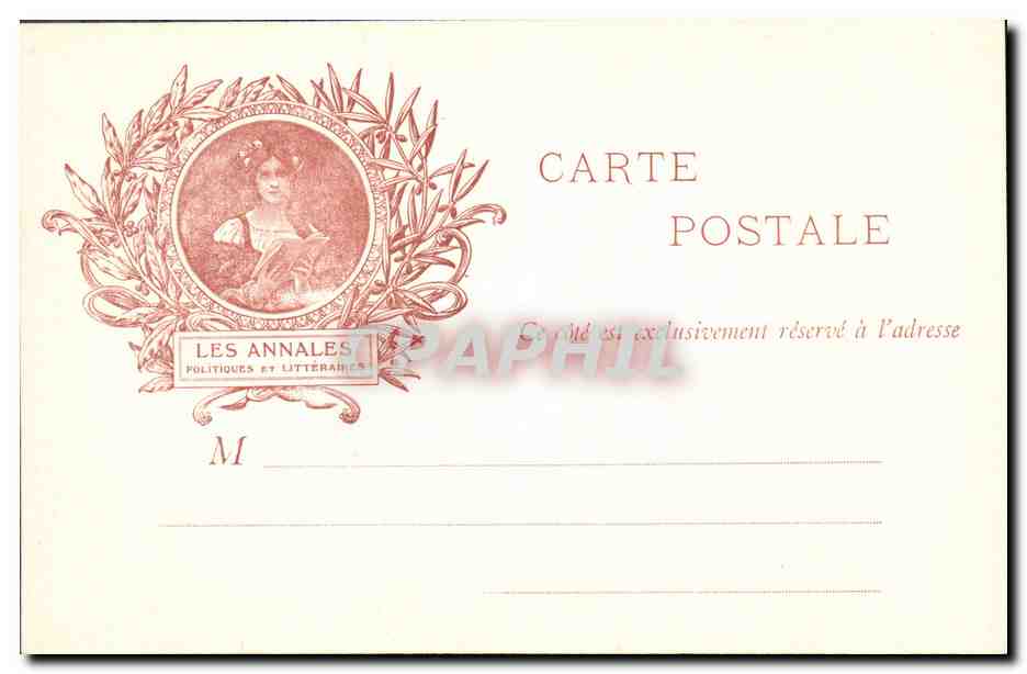 Marcel Prévost et Paul Hervieu — portraits — D. Brogier, Paris — Achterkant