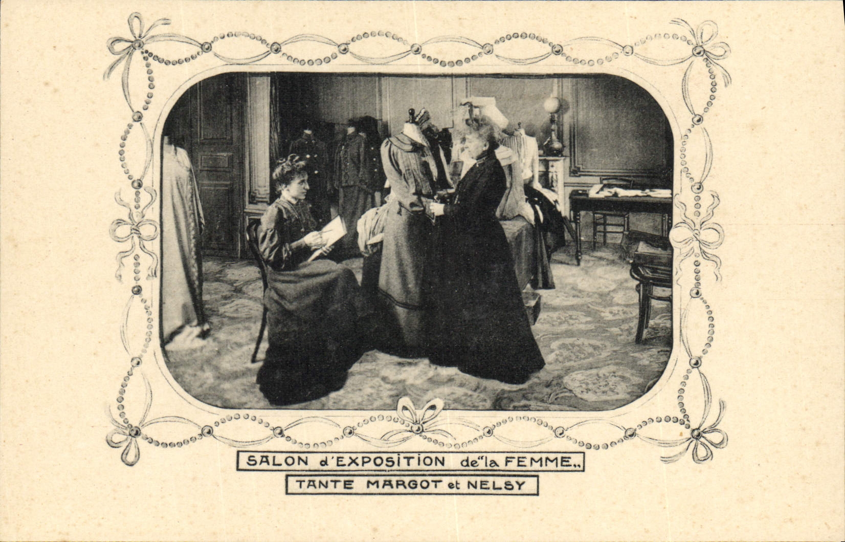 Salon d'Exposition de la Femme — Tante Margot et Nelsy