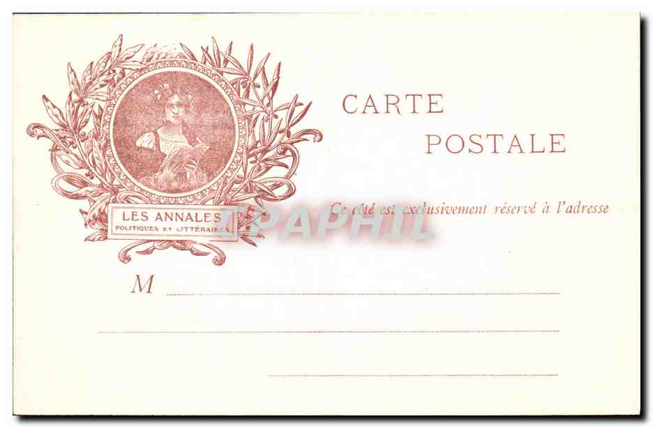 Jules Verne, Bazin, Tinseau — Les Annales Politiques et Littéraires — Verso