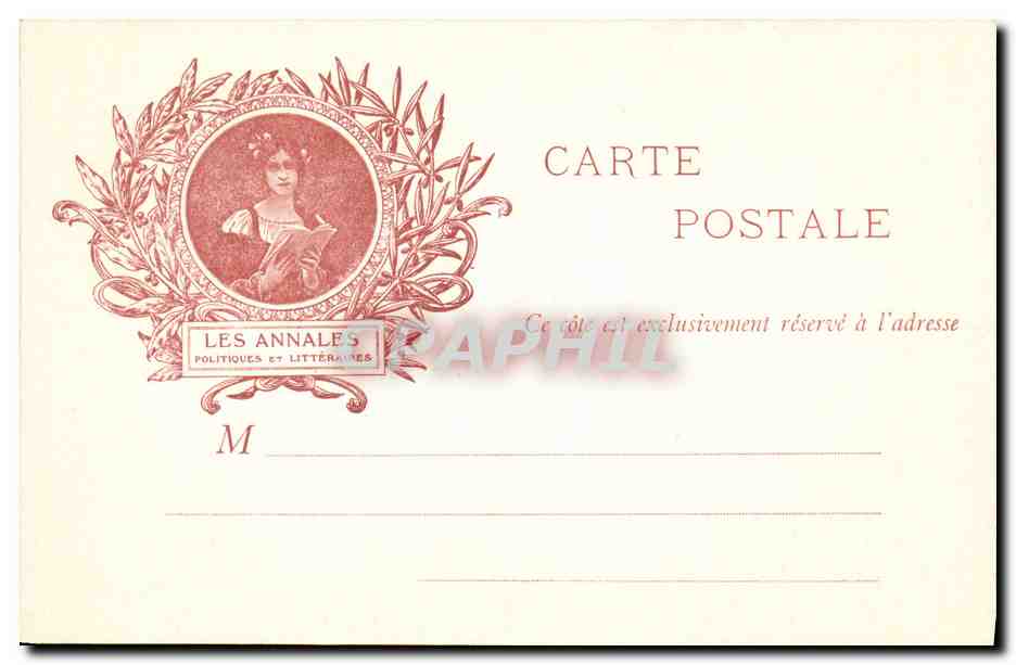 Mr et Mme A. Dorchain — portrait dans un intérieur décoré — Les Annales Politiques et Littéraires — Verso