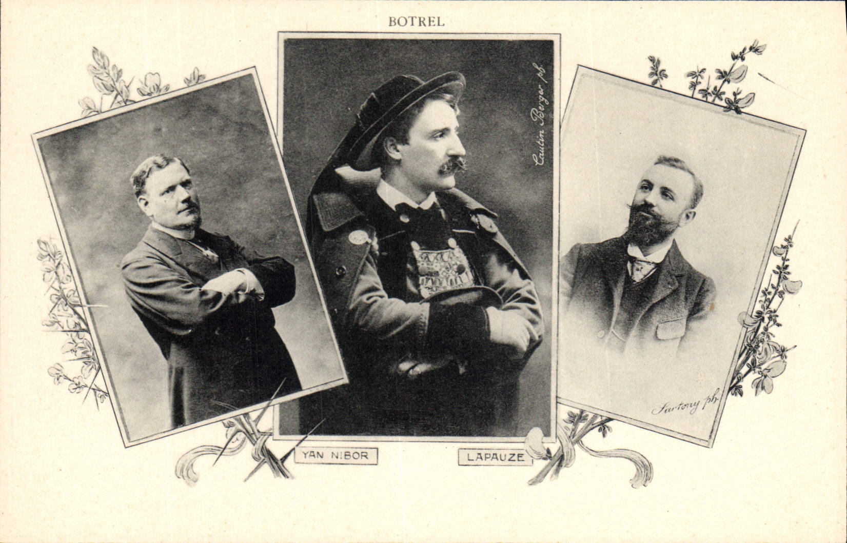 Botrel, Lapauze, Yan Nibor — Photographies de trois artistes — Éditeur Surtory pb