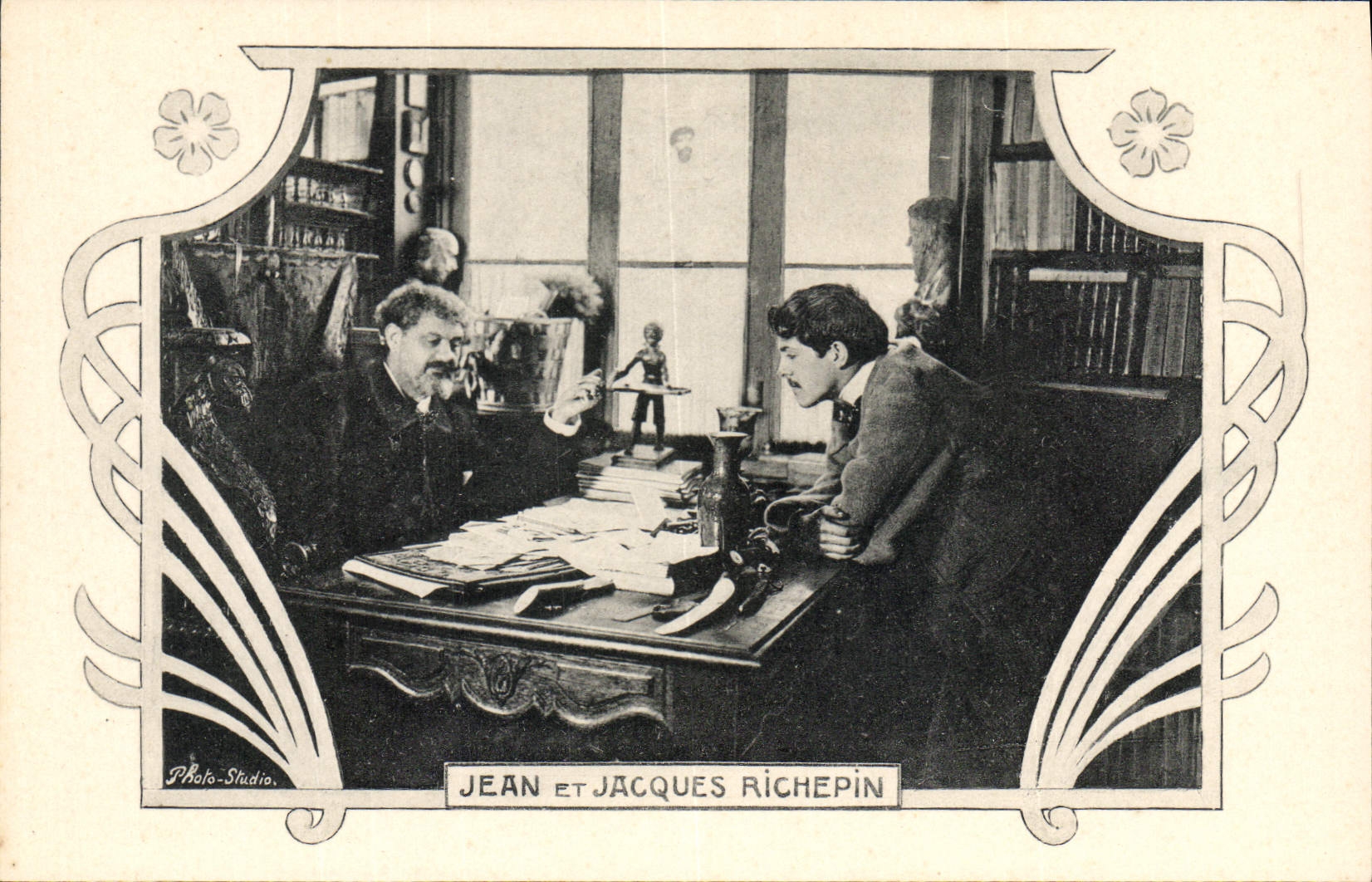 Jean et Jacques Richepin — Photo-Studio — éditeur Les Annales Politiques et Littéraires