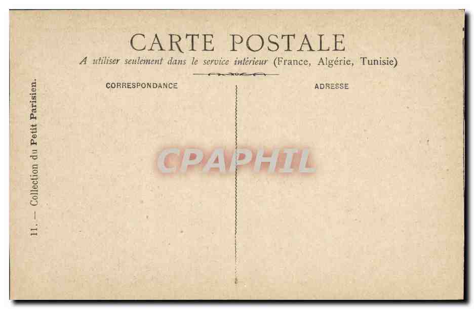 L'Éventail Espagnol — Éditeur Petit Parisien, n°11 — Rückseite