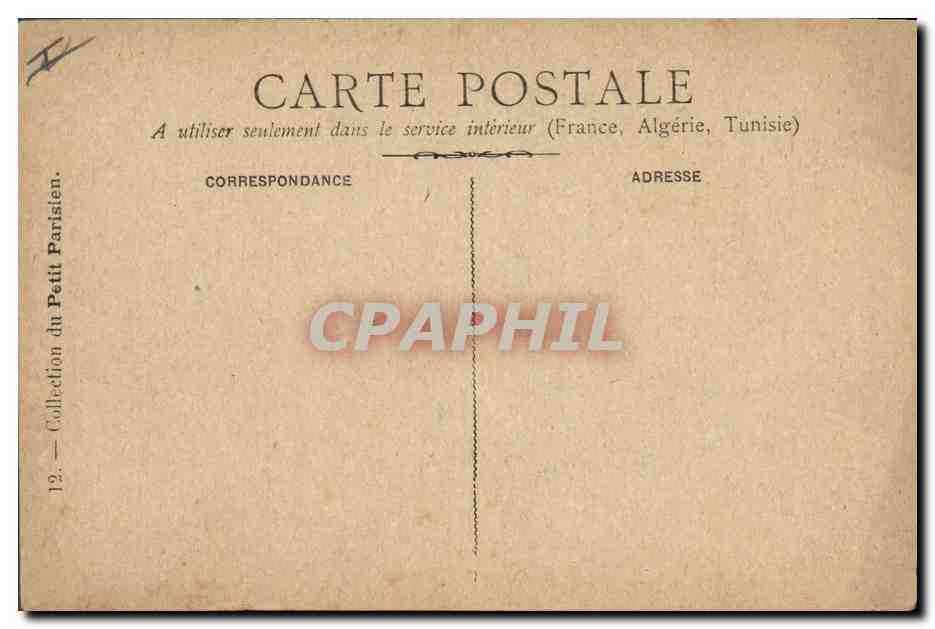 L'Éventail Japonais — Éditeur Petit Parisien, n°12 — Rückseite