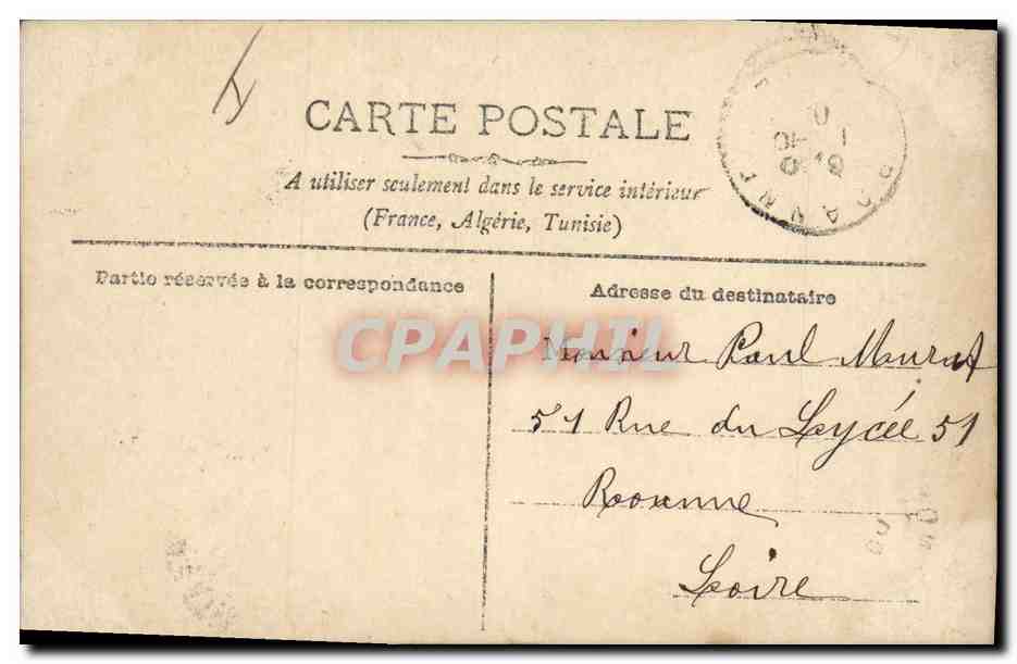 Jeanne Garnier — actrice — éditée par R. J. T. Paris, n° 104 — Achterkant