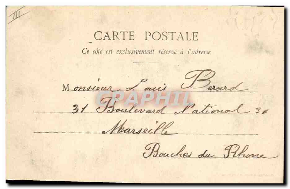 Femme avec éventail — 'AS-TU VU LA TIARE' — Phototype A. Berard & Cie, Nancy — Back