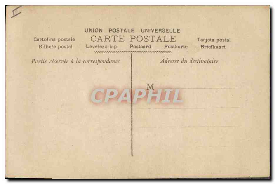 Femme tenant un éventail — texte 'AMITIÉS' — éditeur ASTRAL n°150 — Rückseite