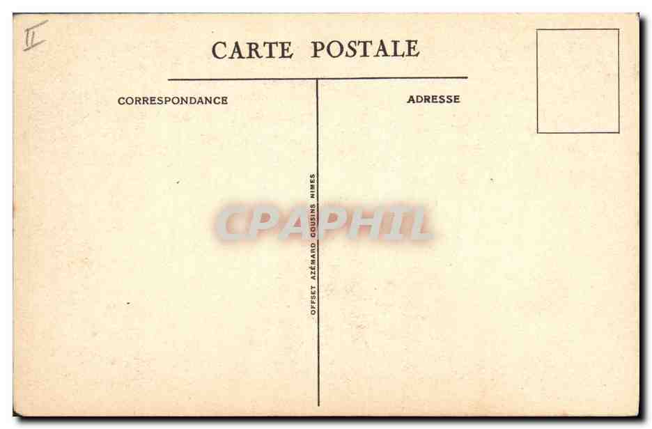 CPA Corrida Course de taureaux Une estocade foudroyante  — Verso
