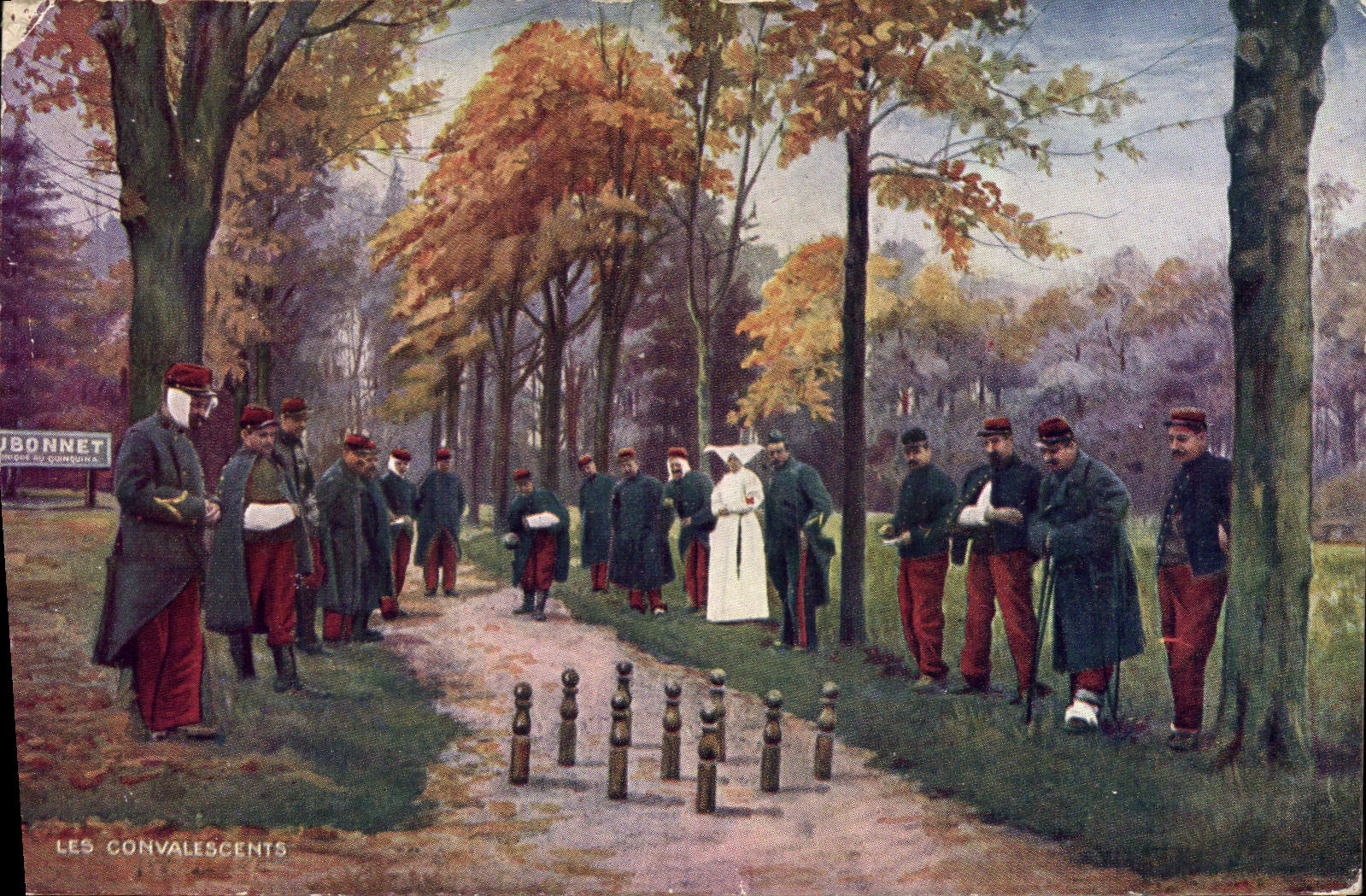 Les Convalescents — Dubonnet, éditeur du Quinquina